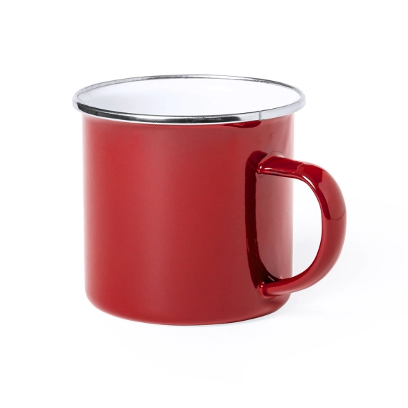 Tasse métallique design rétro 380ml "Larenda"