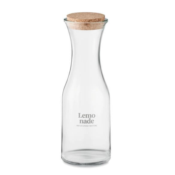 PICCA, Carafe en verre recyclé 1L