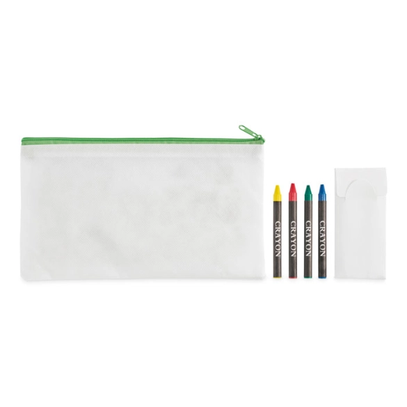 CRAY, Trousse 4 crayons de couleur