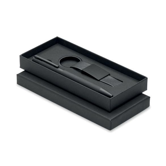 ESCRI SET, Set stylo à bille et porte-clés en