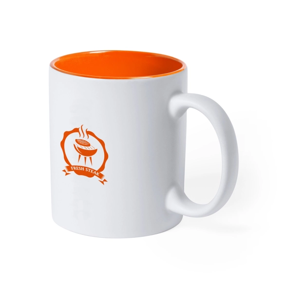 Mug bicolore en céramique 350ml "Tortel"