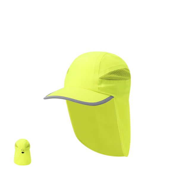 Casquette fluo cache nuque "Kolapso"