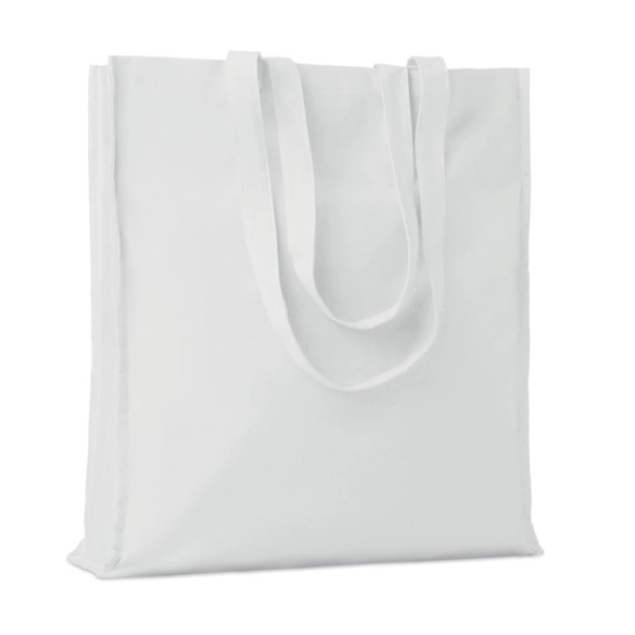 Sac shopping coton 140gr avec soufflet "BettyColour"