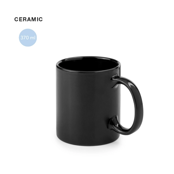 Mug  en céramique de couleur 370ml "Komal"