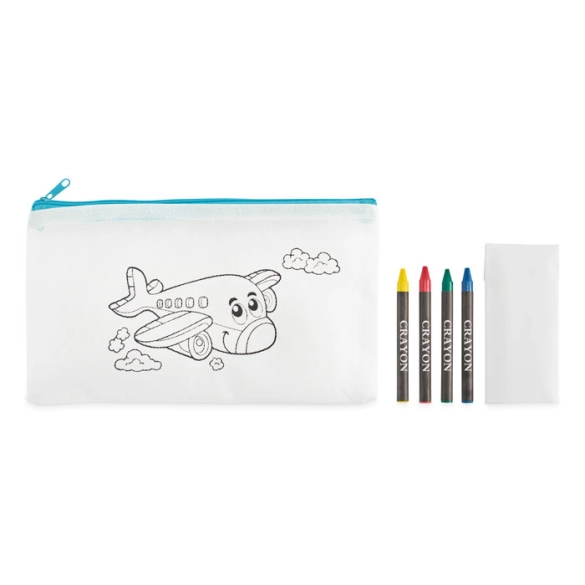 CRAY, Trousse 4 crayons de couleur