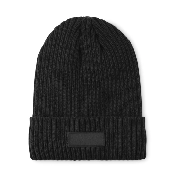 ANVIK, Bonnet tricoté avec revers