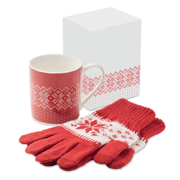 COPITO SET, Set mug et gants hiver