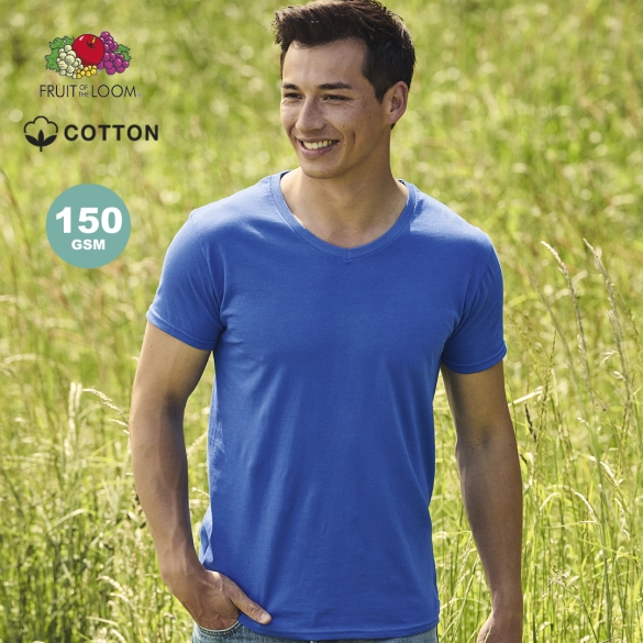 T-Shirt Adulte Couleur Iconic V-Neck