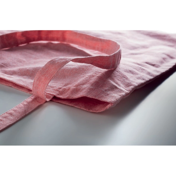Sac shopping en polyester et coton recyclé 140gr "Verona"