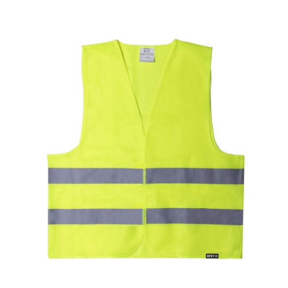 Gilet réfléchissant adulte en RPET "Froxtroc"