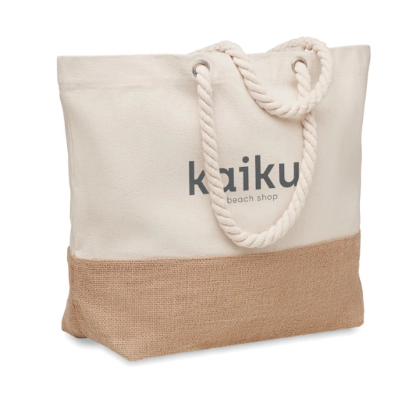 Sac de plage en toile personnalisable "Club"