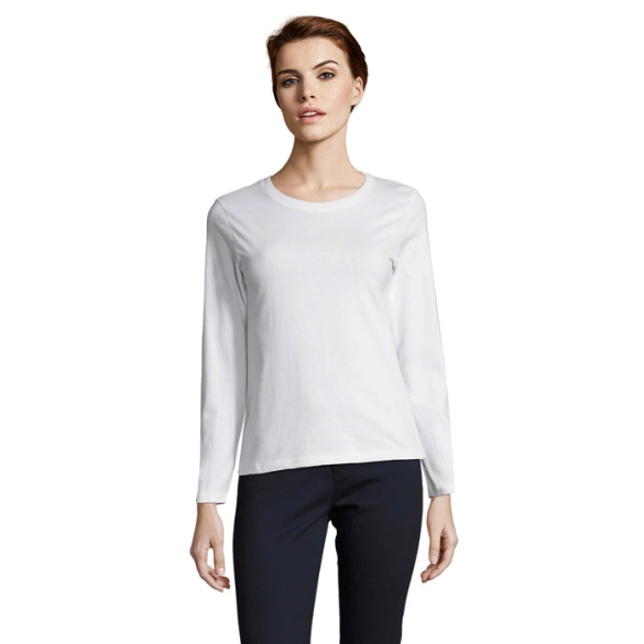 T-shirt femme manches longues 190gr "Melissa"