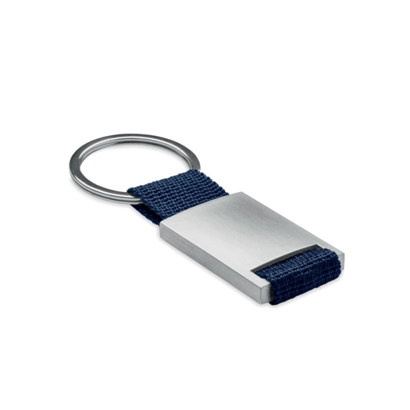 Porte-clés rectangulaire métallique "Bratara"