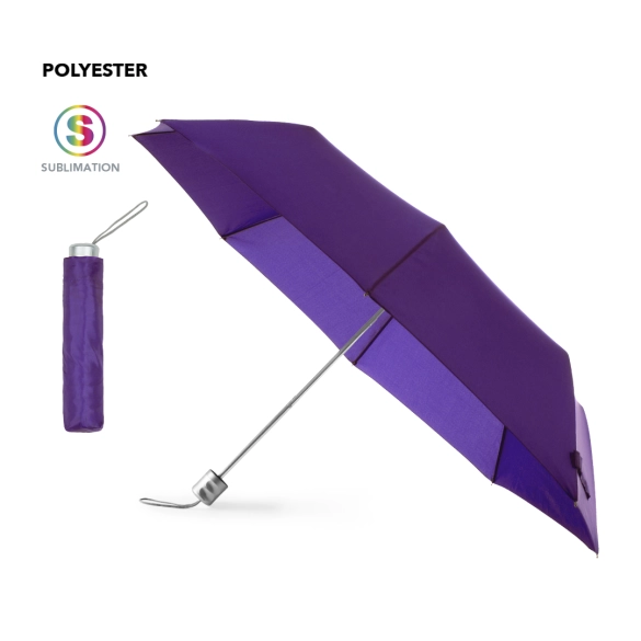 Parapluie pliable ouverture manuelle Ø96cm "Migal"