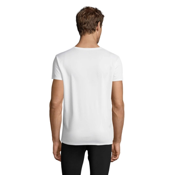 T-shirt unisexe col rond personnalisé 130gr "Santiago"