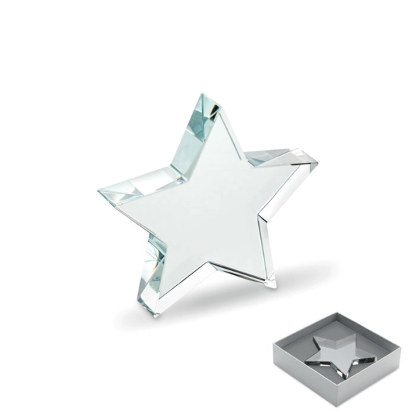 STARWARD, Trophée en verre Etoile
