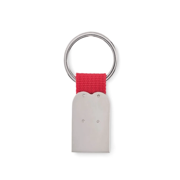 Porte-clés coeur en métal "Fevre"
