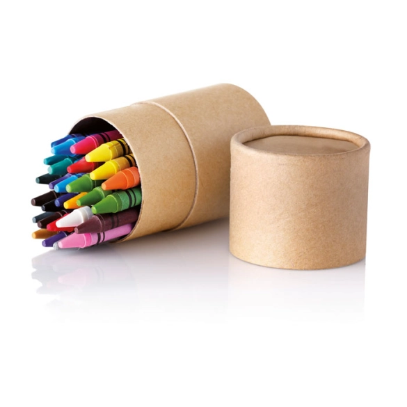 Boîte de 30 crayons de cire "Square"