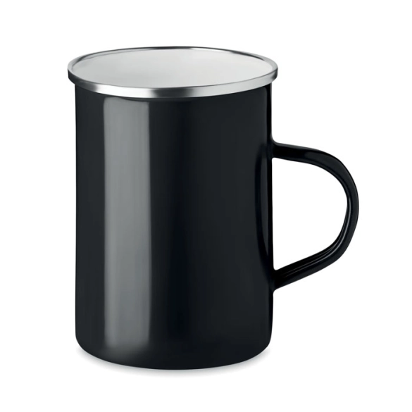 Tasse métal avec couche d'émail 550ml "Bremer"