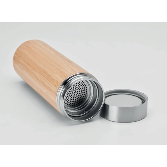 Gourde double paroi en bambou 400ml "Ostigar"