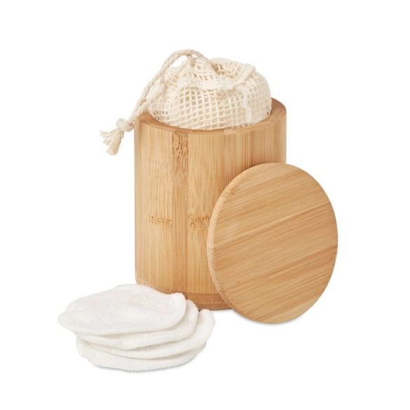 BELLA, Set de pads en fibre de bambou