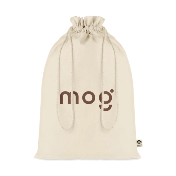 Sac cadeau en coton bio 47x30cm "Charlie-large"