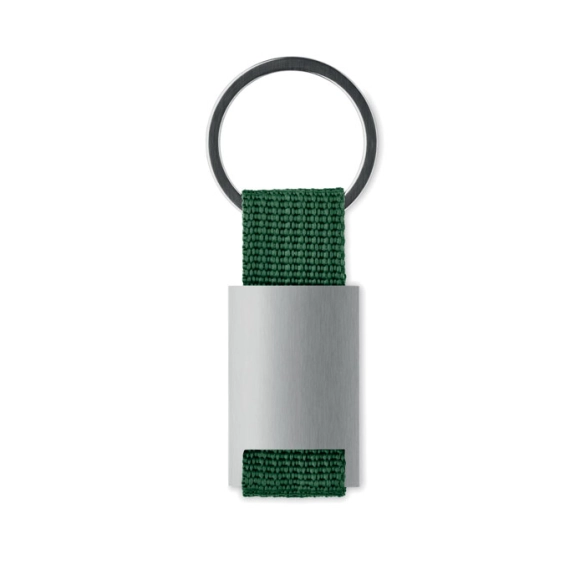Porte-clés rectangulaire métallique "Bratara"