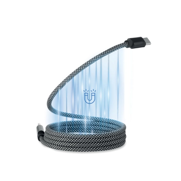BRAID, Câble magnétique en RPET