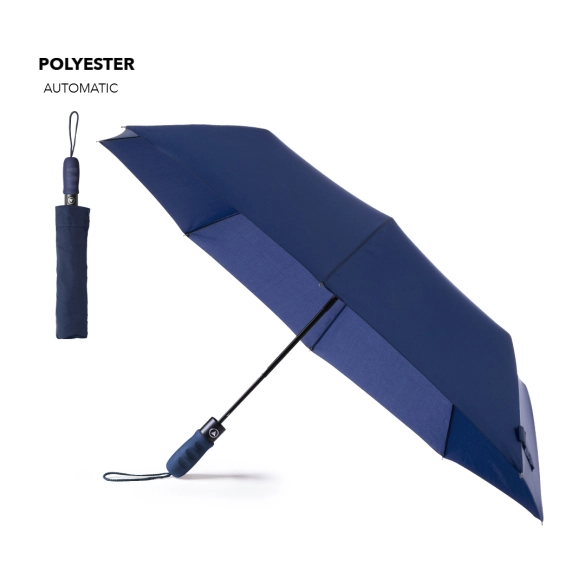 Parapluie pliable ouverture auto Ø98cm "Erable"