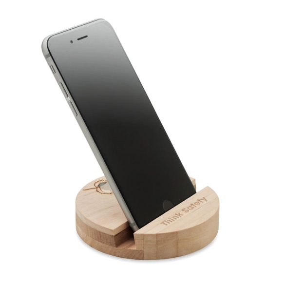 GROW ROUND STAND, Support de téléphone en bouleau