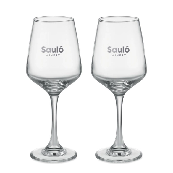 CHEERS, Ensemble de 2 verres à vin