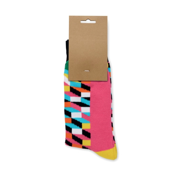 FUNNY M, Chaussettes motifs amusants M