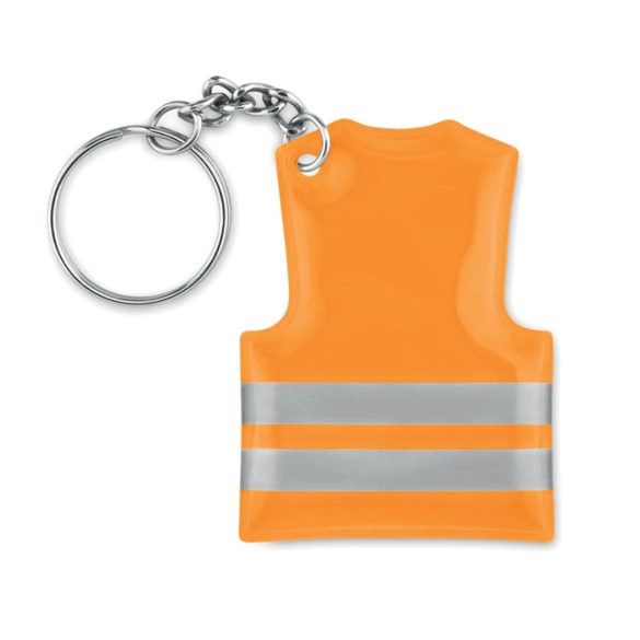 VISIBLE RING, Porte-clés gilet de  sécurité