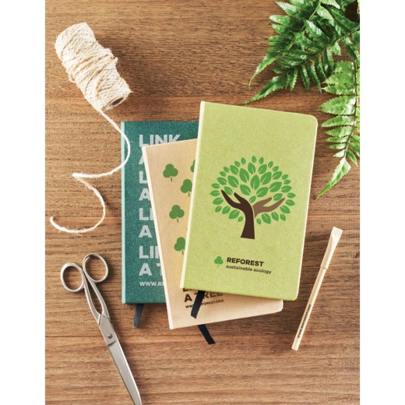 GROW, Carnet A5 en papier recyclé