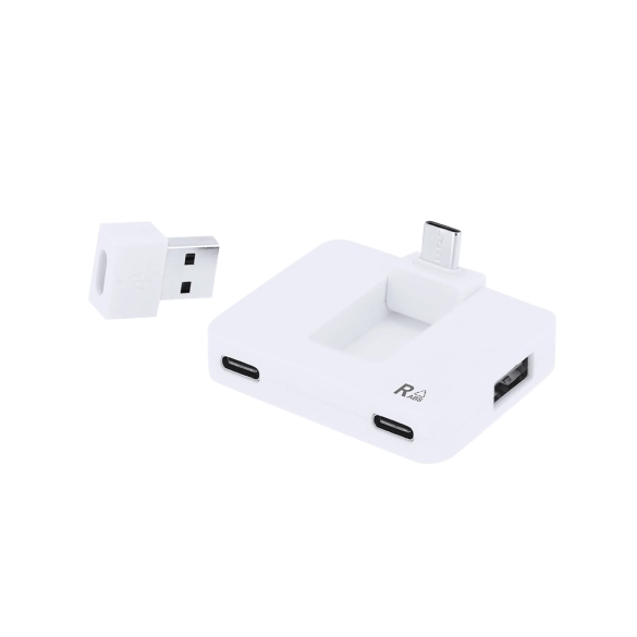 Port USB en ABS recyclé "Ruclox"