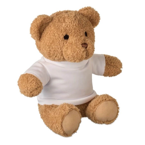 JACKIE, Peluche Ourson t-shirt 23cm