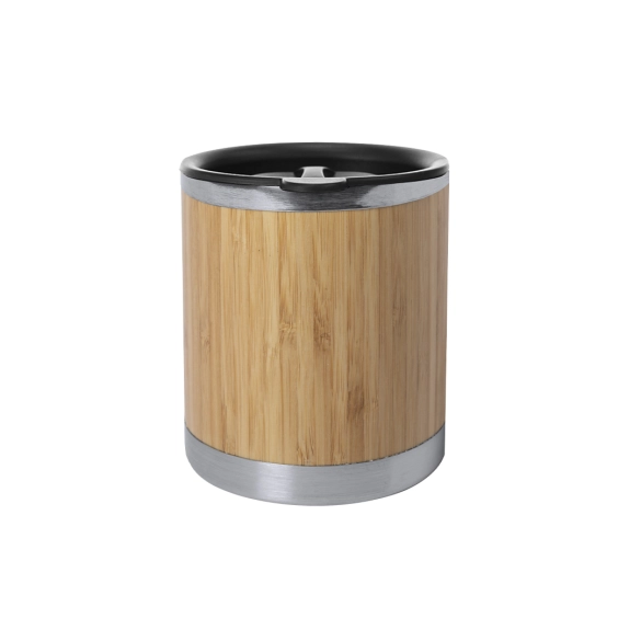 Gobelet isotherme avec finition bambou 300ml "Tikagob"