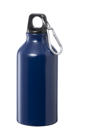 Bouteille aluminium avec mousqueton 400ml "Canova"