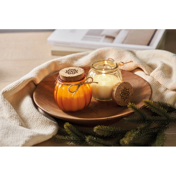 PUMKIN, Bougie vanille cire végétale