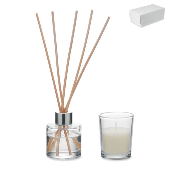 MUSKA SET, Set  bougies et diffuseur
