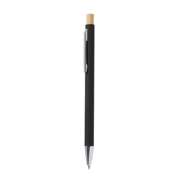 Stylo avec corps en caoutchouc mat "Merosif"