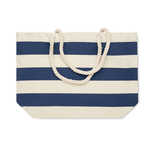 Sac de plage bicolore en coton 220 gr "Emma"