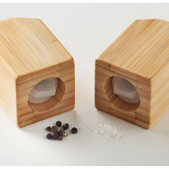 BOTH, Set sel et poivre en bambou