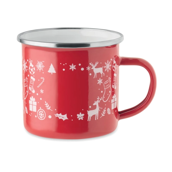 SEASOMEL, Mug de Noël en émail 300ml