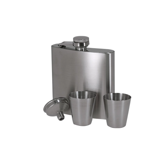 Set flasque 175ml avec verres "Flaskly"