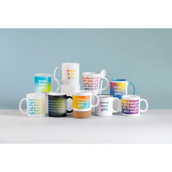 Mug avec cuillère spécial sublimation 300ml "Albrion"