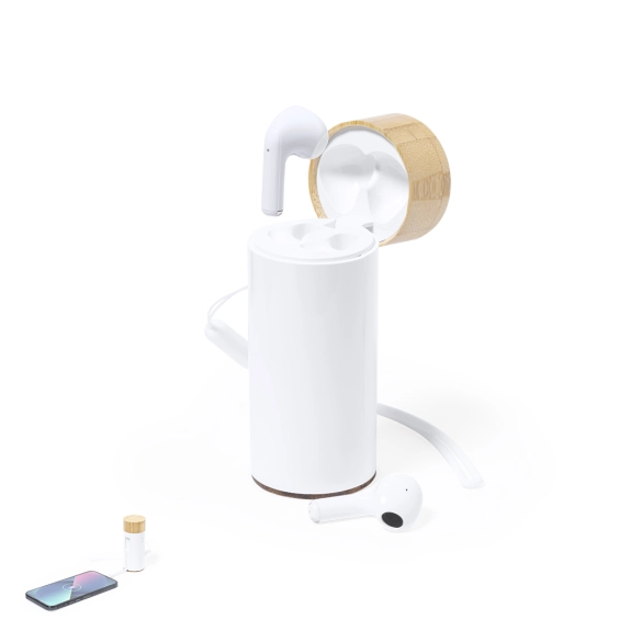 Écouteurs Power Bank Lac