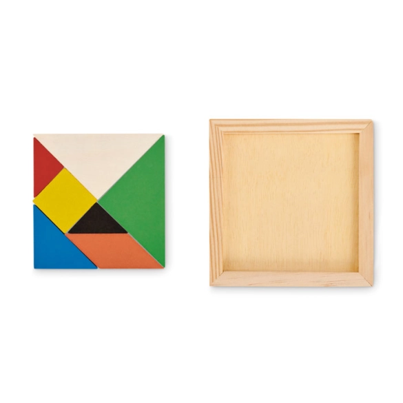 TANGRAM, Puzzle Tangram en bois