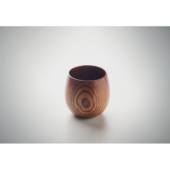 OVALIS, Gobelet en bois de chêne 250 ml