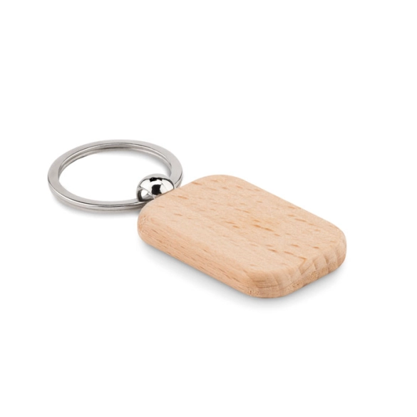 POTY WOOD, Porte-clés rectangulaire  bois